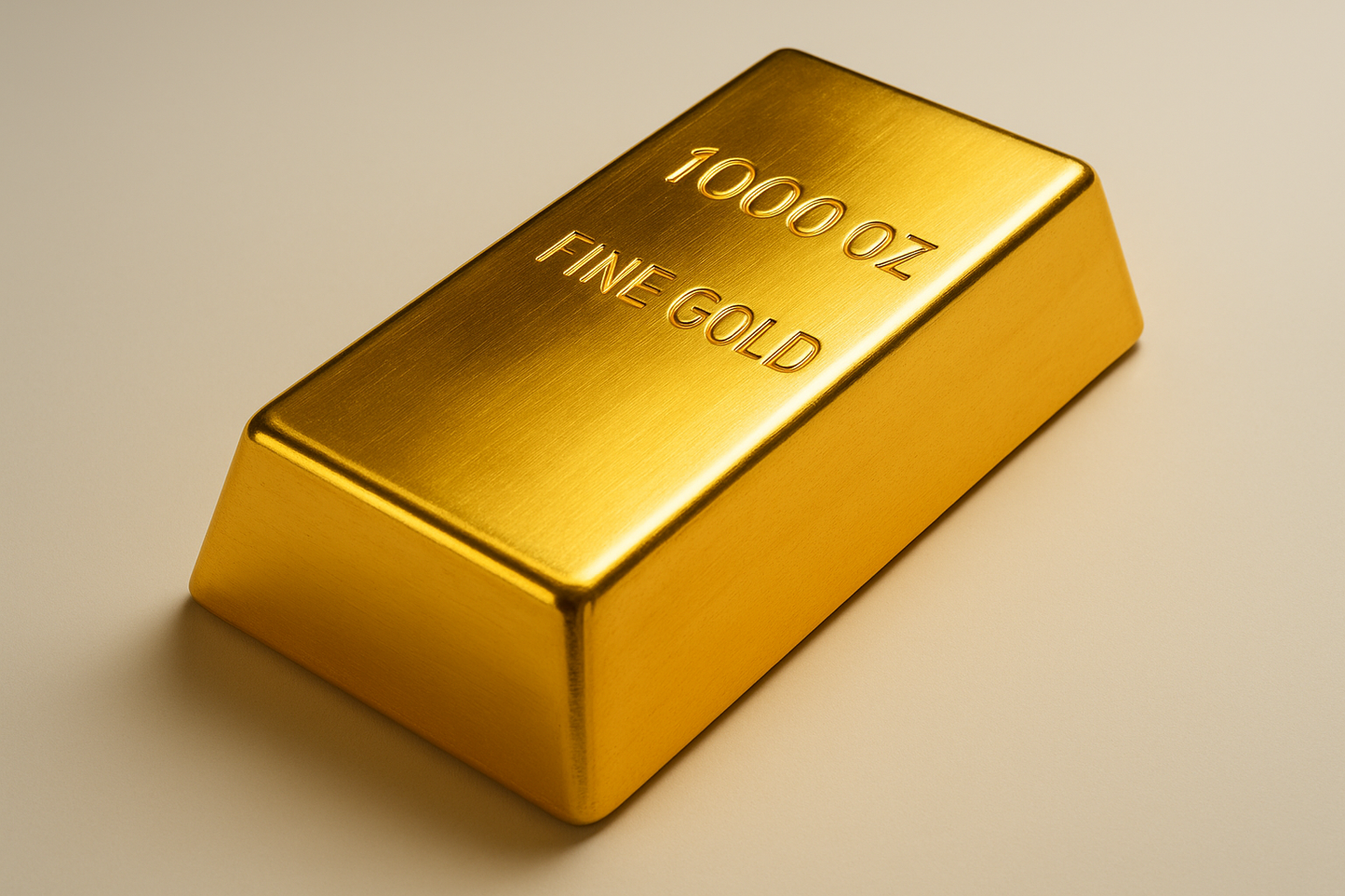 1000 oz gold bar