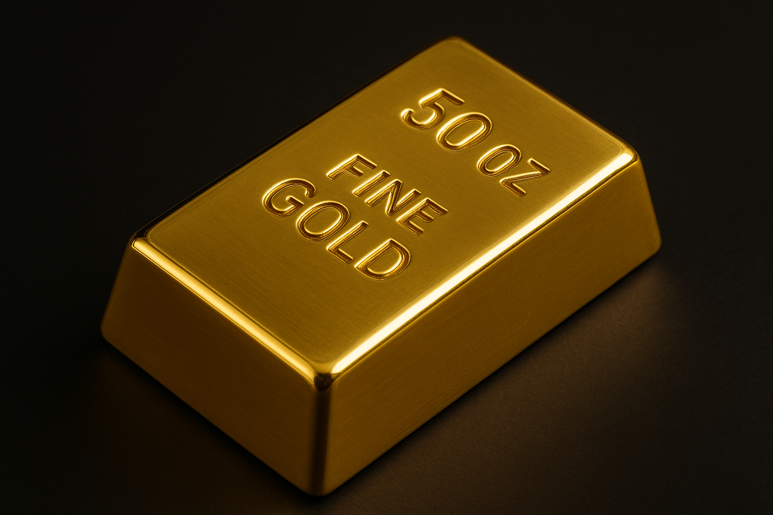50 ounce gold bar